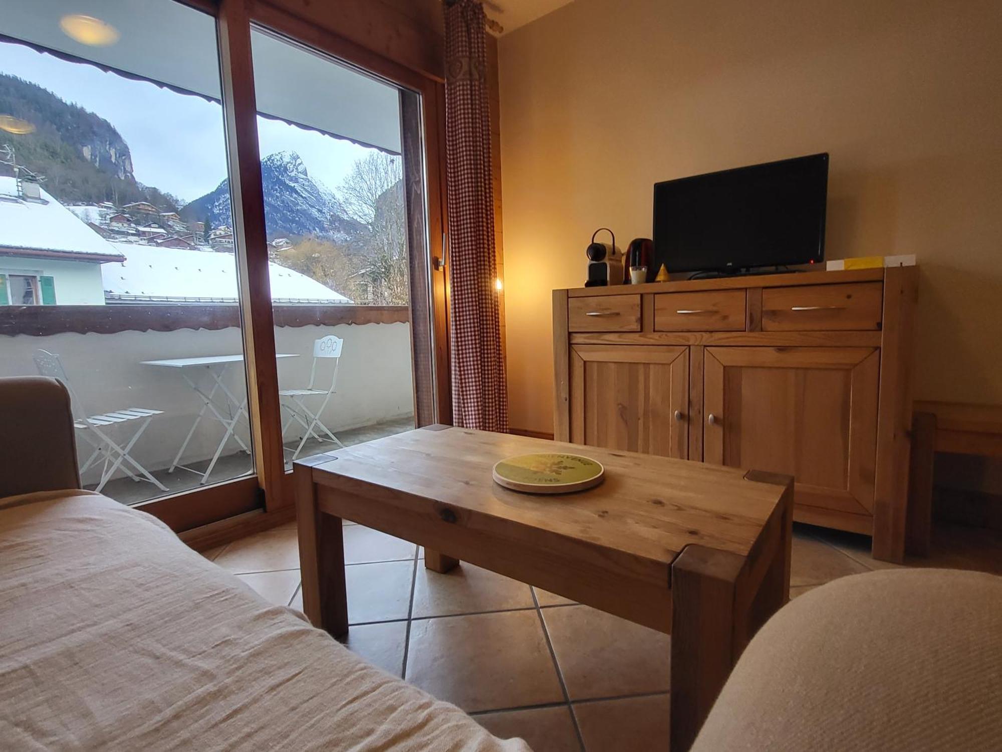 Ecrins A4, 1 Bedroom Apartment With Bunk Room, Central Samoens Exterior photo