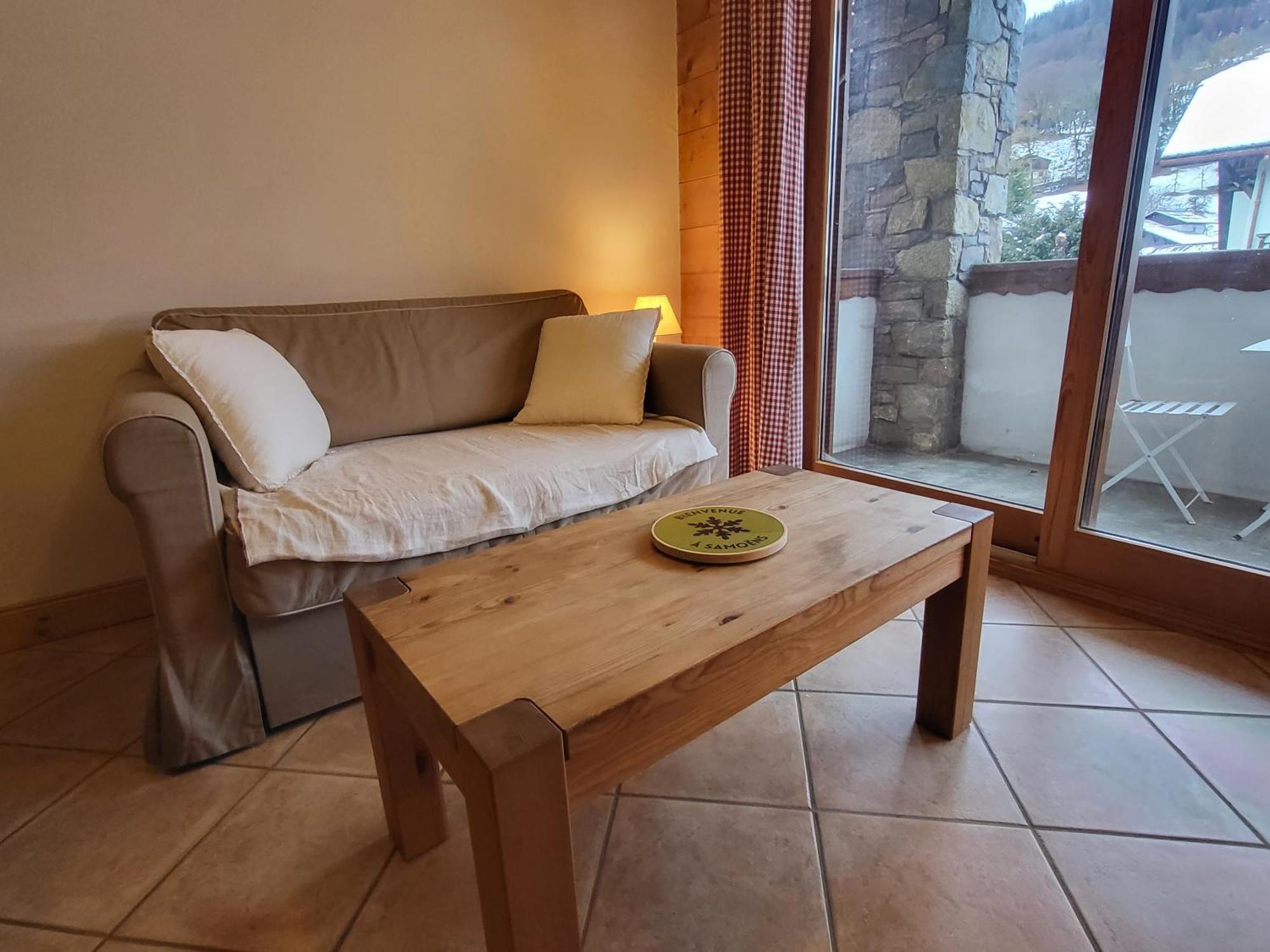 Ecrins A4, 1 Bedroom Apartment With Bunk Room, Central Samoens Exterior photo