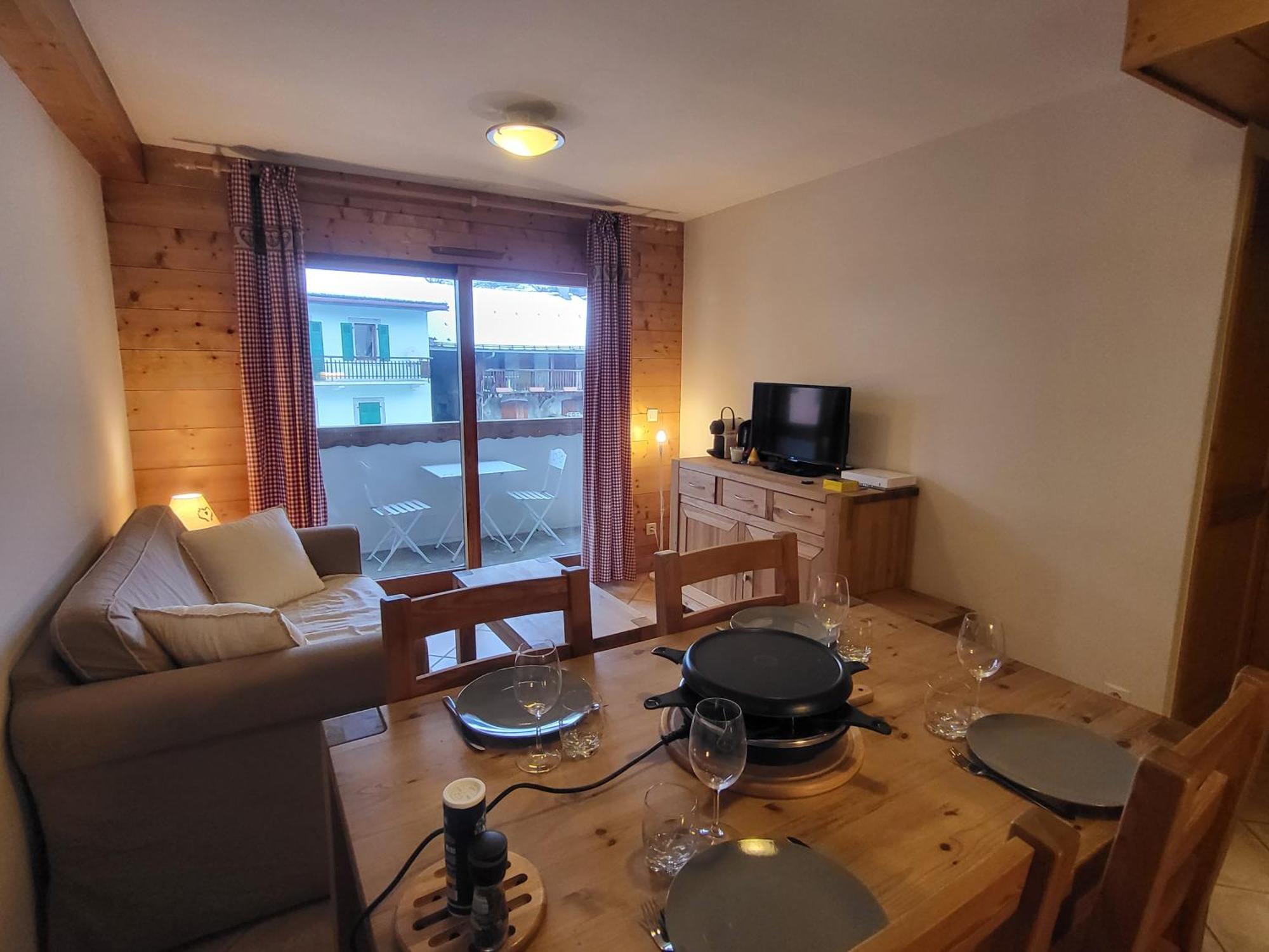 Ecrins A4, 1 Bedroom Apartment With Bunk Room, Central Samoens Exterior photo